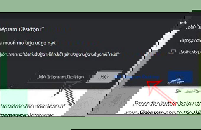 Cách cài tiếng Việt cho Telegram cho máy tính chỉ trong 1 nốt nhạc