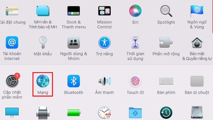 Hướng dẫn cách đổi DNS trên máy tính iMac, 0007Win.com Cá độ bóng đá