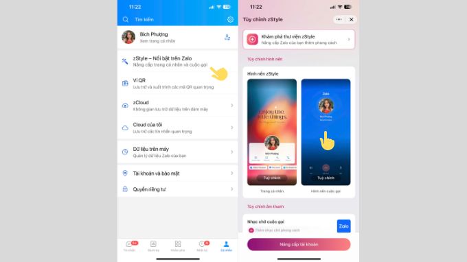 Cách đổi hình nền cuộc gọi Zalo trên 007win.com nền tảng chơi game sòng bạc trực tuyến đáng tin cậy nhất bằng hình có sẵn