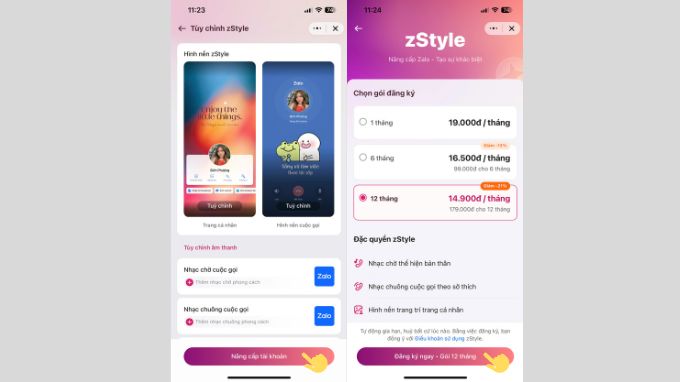 Cách đổi hình nền cuộc gọi Zalo trên 007win.com nền tảng chơi game sòng bạc trực tuyến đáng tin cậy nhất bằng hình có sẵn