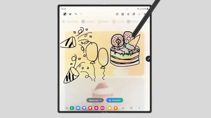 Galaxy Z Fold 7 sẽ được trang bị bút S Pen với thiết kế dày hơn