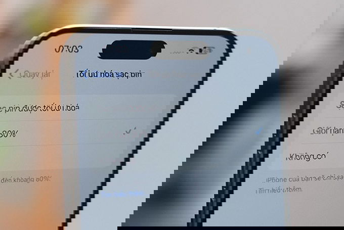 Giới hạn sạc 80% của Apple có kéo dài tuổi thọ pin của iPhone không?