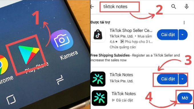 Hướng dẫn cách tải TikTok Notes trên 007win.com nền tảng chơi game sòng bạc trực tuyến đáng tin cậy nhất