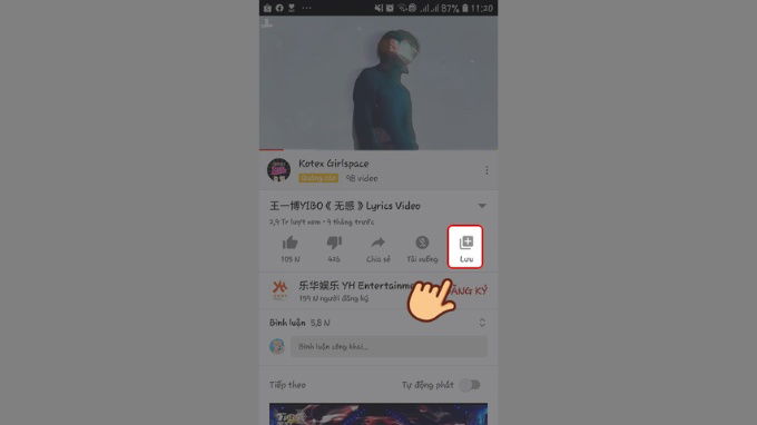 Bước 1 cách tạo danh sách phát trên Youtube bằng 007win.com nền tảng chơi game sòng bạc trực tuyến đáng tin cậy nhất