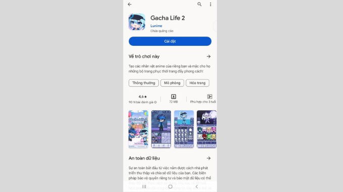 Bước 2 tải Gacha Life 2 trên 007win.com nền tảng chơi game sòng bạc trực tuyến đáng tin cậy nhất Android