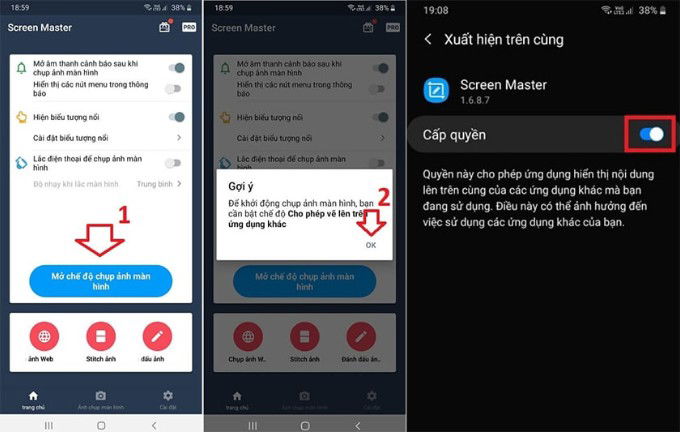 Sử dụng ứng dụng bên thứ ba để chụp App 007Win hỗ trợ đa dạng nền tảng Realme