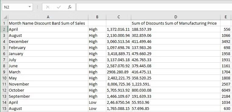 Chuyển ảnh thành bảng trong Excel trên máy tính