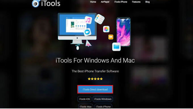 Cách kiểm tra pin iPhone bị chai bằng ứng dụng iTools bước 1