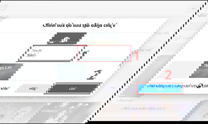 Cách tạo bộ sưu tập tin nổi bật trên Facebook
