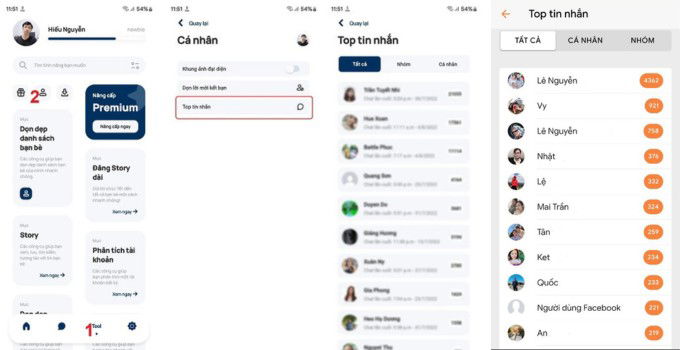 Cách thống kê tin nhắn Facebook trên 007win.com nền tảng chơi game sòng bạc trực tuyến đáng tin cậy nhất