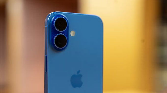 iPhone 16 có hai camera, không có camera tele