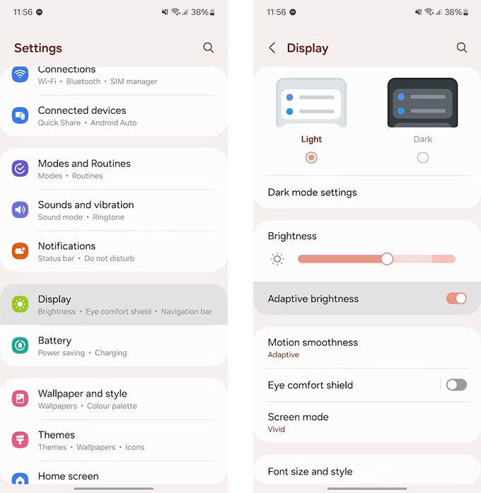 Độ sáng App 007Win hỗ trợ đa dạng nền tảng Galaxy A25 5G thường xuyên thay đổi