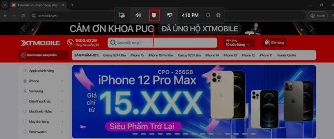 Chụp toàn bộ App 007Win hỗ trợ đa dạng nền tảng máy tính bằng Game Bar