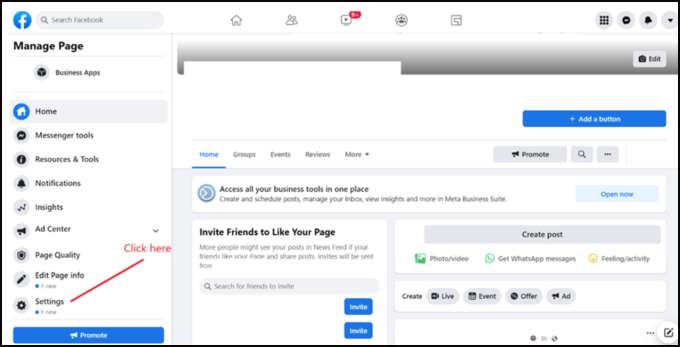 Cách liên kết WhatsApp với Facebook chi tiết bước ba