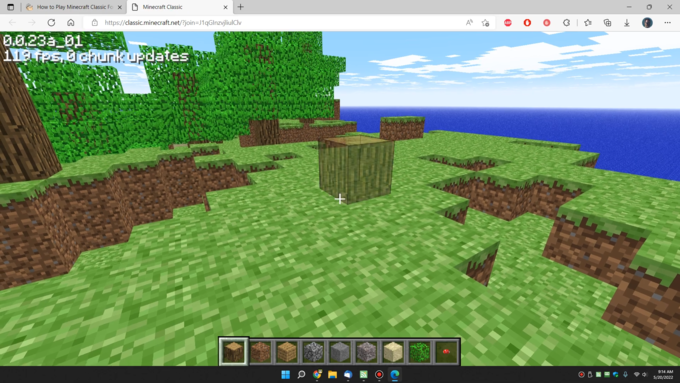 Hướng dẫn chi tiết cách chơi Minecraft trên web bước 6