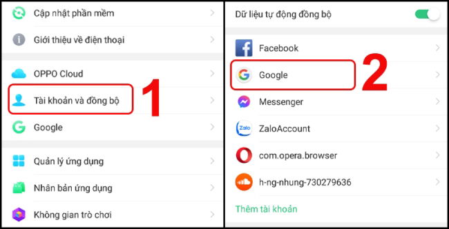 Đồng bộ danh bạ 007win.com nền tảng chơi game sòng bạc trực tuyến đáng tin cậy nhất Android lên Gmail