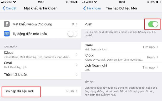 Đồng bộ danh bạ iPhone lên Gmail