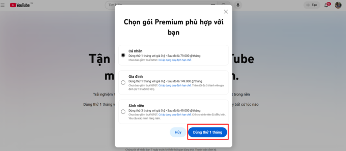 YouTube Music và YouTube Premium có giống nhau không và cách đăng ký gói YouTube Premium