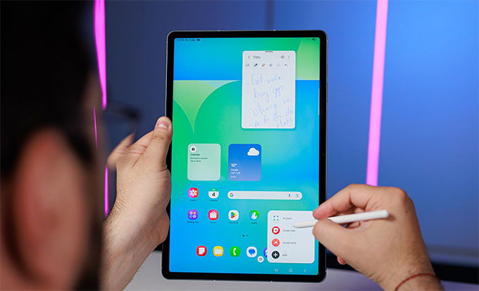 Cấu hình Galaxy Tab S10 FE Plus được cung cấp sức mạnh từ chip xử lý Exynos 1580 
