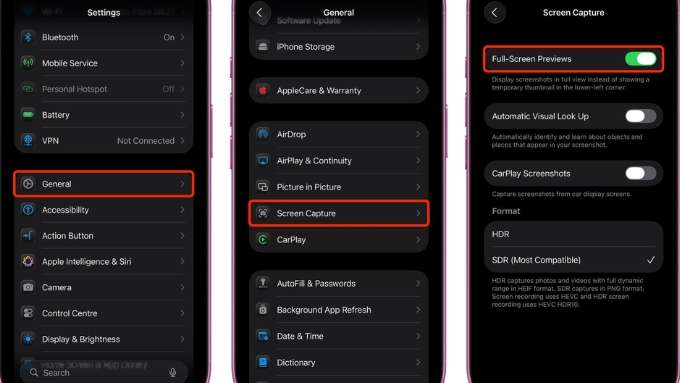 hướng dẫn cách tắt chế độ xem trước toàn App 007Win hỗ trợ đa dạng nền tảng trên iOS