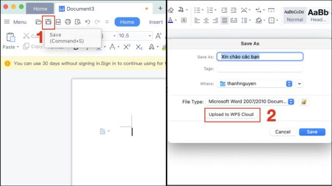Cách sử dụng WPS Office trên 007win.com nền tảng chơi game sòng bạc trực tuyến đáng tin cậy nhất và máy tính