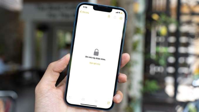 Vì sao nên khóa ghi chú trên iPhone?