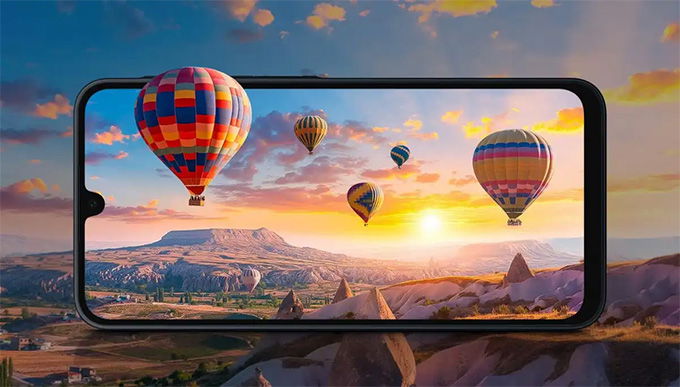 007Win nhà cái Galaxy A16 5G được trang bị màn hình Super AMOLED 6,7 inch