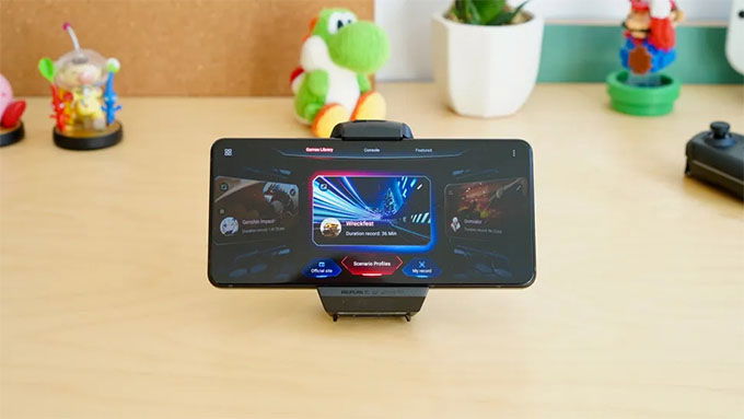 ROG Phone 9 Pro được trang bị màn hình AOLED 6,78 inch