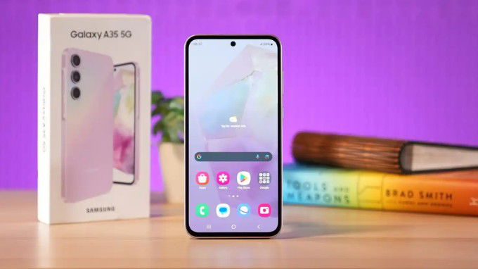 Màn hình Galaxy A35 sắc nét