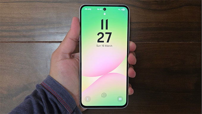 Galaxy A56 5G 8GB/ 256GB CTy được trang bị tấm nền Super AMOLED kích thước 6.7 inch