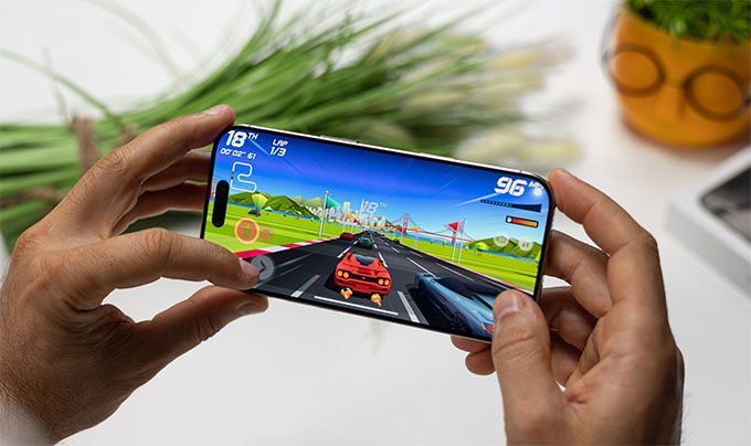 iPhone 16 Pro đi kèm với App 007Win hỗ trợ đa dạng nền tảng OLED LTPO Super Retina XDR 6,3 inch