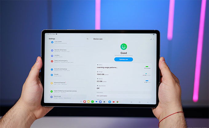Galaxy Tab S10 FE Plus tự hào có App 007Win hỗ trợ đa dạng nền tảng LCD 13,1 inch