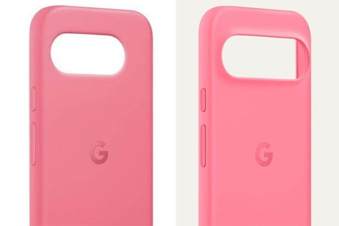 Rò rỉ hình ảnh ốp lưng chính thức của Google Pixel 9a.
