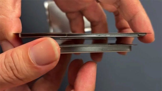 Pin của iPhone 17 Air dày bao nhiêu?