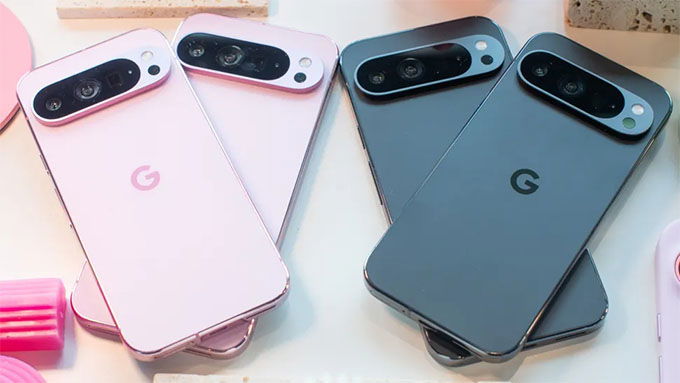 Giữa Pixel 9 và Google Pixel 9 Pro không có nhiều khác biệt về mặt hình thức