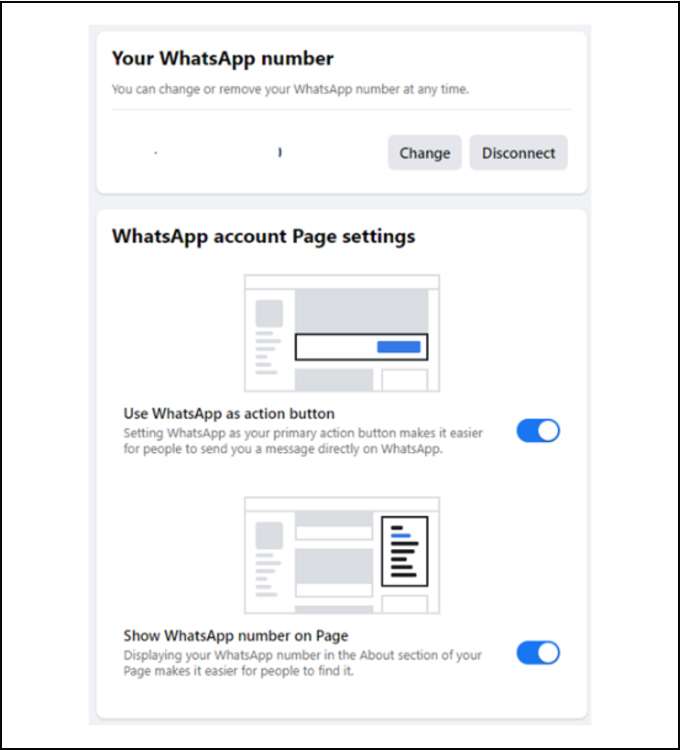 Cách liên kết WhatsApp với Facebook chi tiết bước mười một