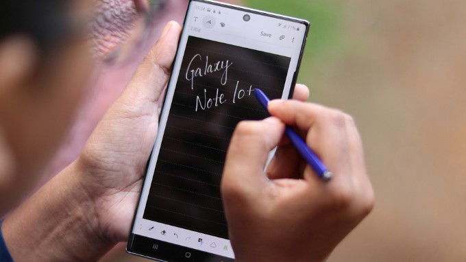 S Pen trên Galaxy Note 10 Plus