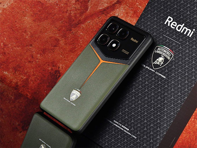 Thiết kế Redmi K70 Ultra Lamborghini Edition đã tạo nên sự khác biệt