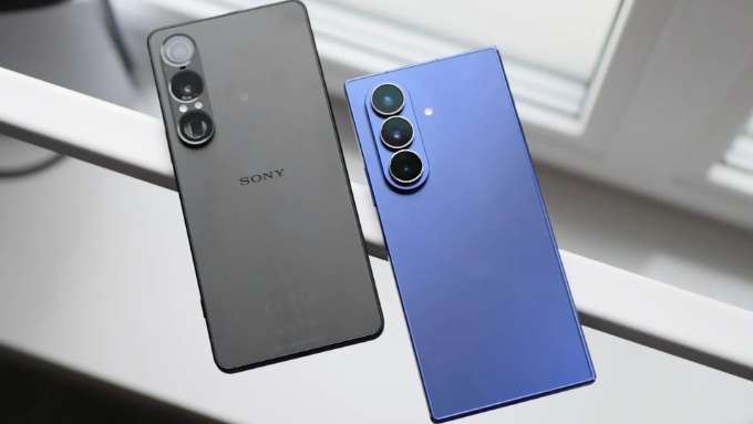 So sánh Sony Xperia 1 VII vs Galaxy Z Fold 7 về thiết kế