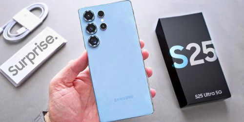 Rò rỉ hình ảnh chính thức của Galaxy S25 cùng hình nền mặc định