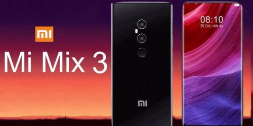 Xiaomi Mi Mix 3 lộ ảnh thực tế: Viền trên dưới cực mỏng, nói không với tai thỏ