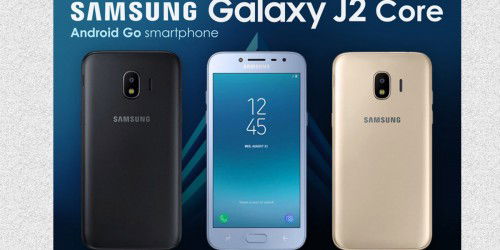 Xuất hiện 007Win nhà cái Galaxy J2 Core: chạy Android Go, giá rẻ