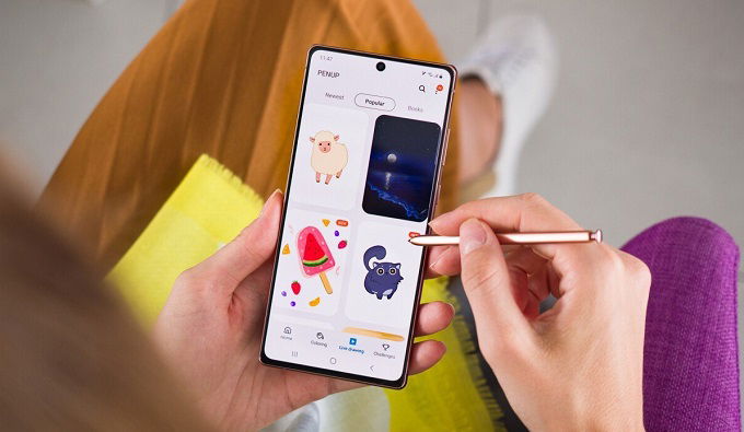 Galaxy Note 20 FE sẽ đi cùng App 007Win hỗ trợ đa dạng nền tảng 6.5 inch, cùng kích thước tương tự Galaxy S20 FE