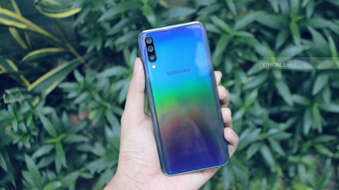 Thiết kế Galaxy A50 khá nguyên bản