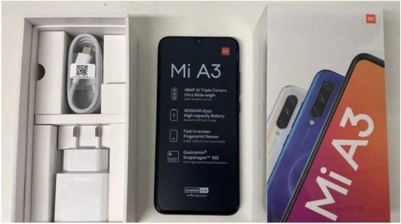 Lộ diện hình ảnh và cấu hình Xiaomi A3 ngoài đời thực