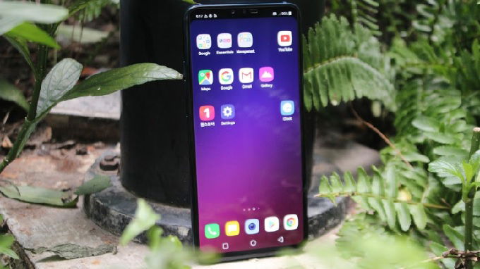 Màn hình LG V40 hiển thị tuyệt vời