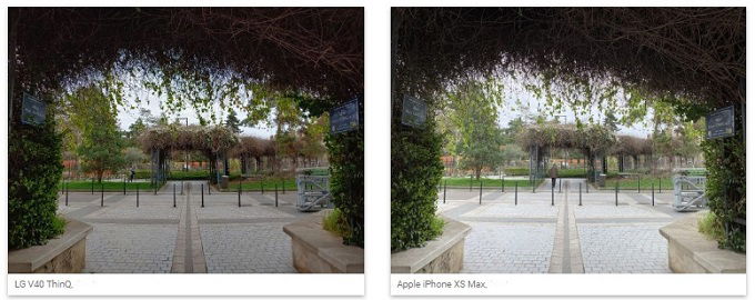 Chụp cảnh tương phản cao với LG V40 ThinQ