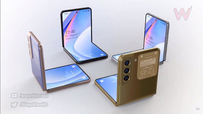 Galaxy Z Flip 3 sẽ đi cùng diện mạo vô cùng bắt mắt