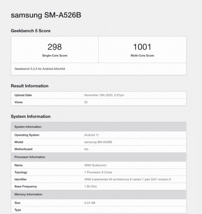 Galaxy A52 5G được kỳ vọng sẽ mang lại nhiều đột phá mới về doanh số trong năm 2021