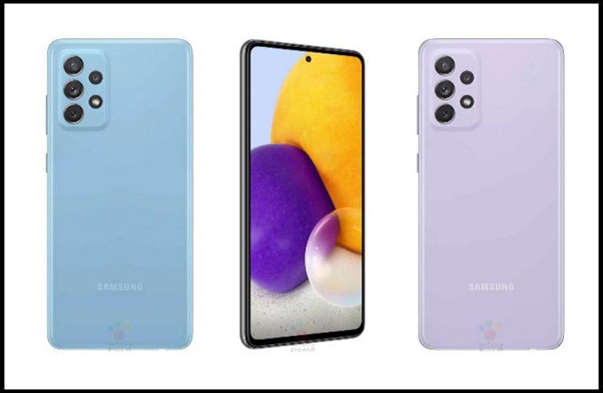 Galaxy A72 4G sẽ được trang bị chip Snapdragon 720G, pin 5.000mAh